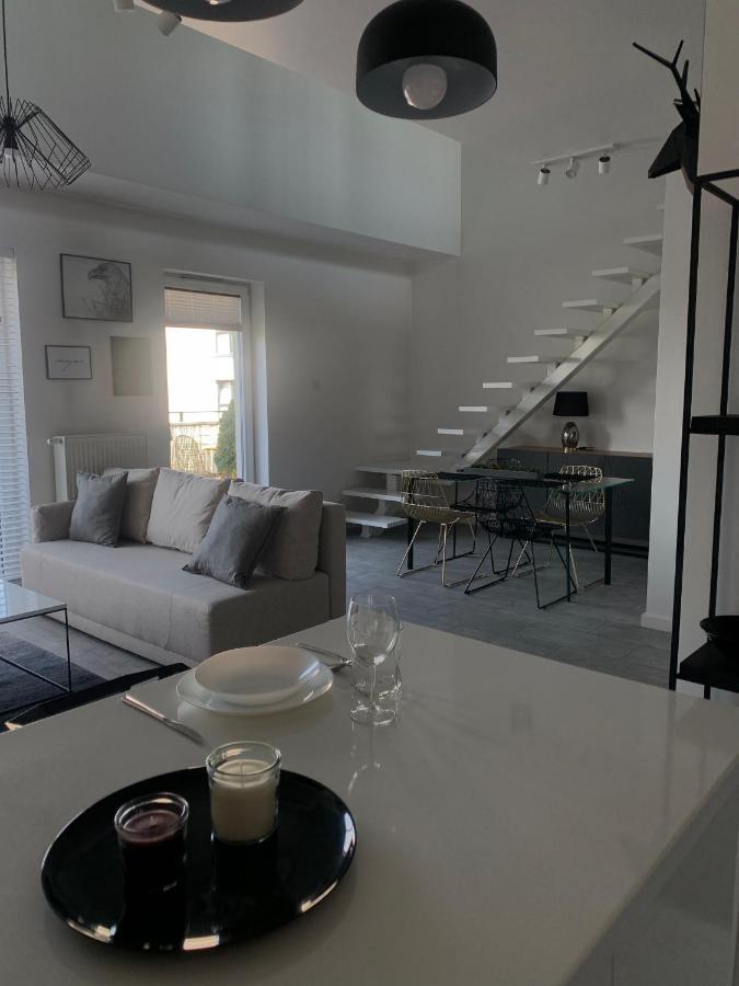 Ekskluzywny Penthouse Z Ogrodem W Centrum Lodzi Zewnętrze zdjęcie