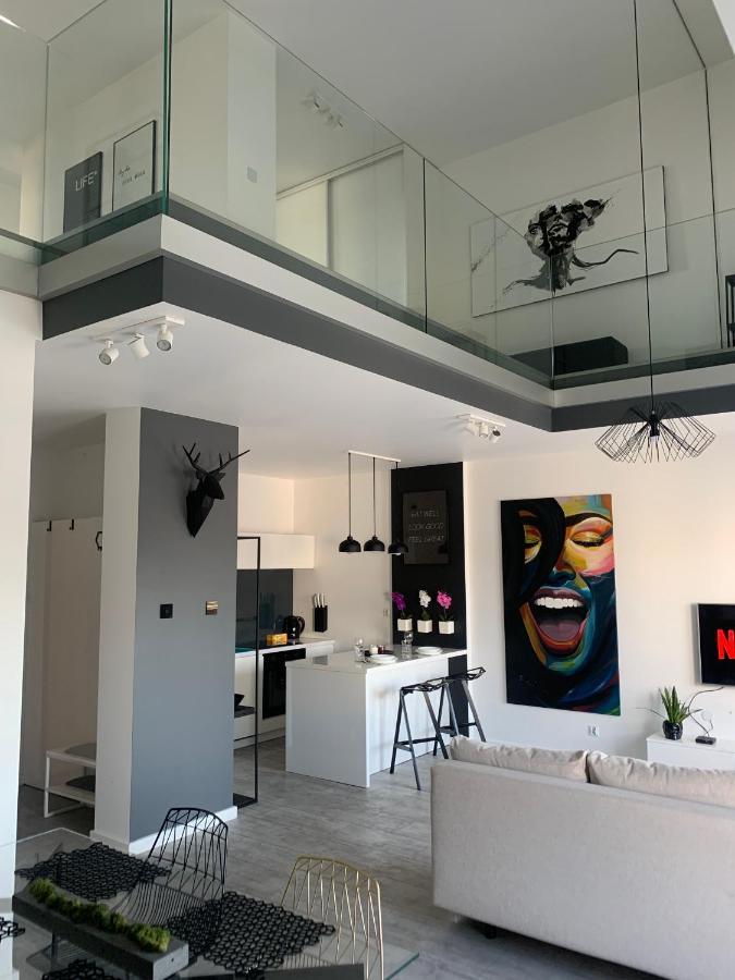 Ekskluzywny Penthouse Z Ogrodem W Centrum Lodzi Zewnętrze zdjęcie