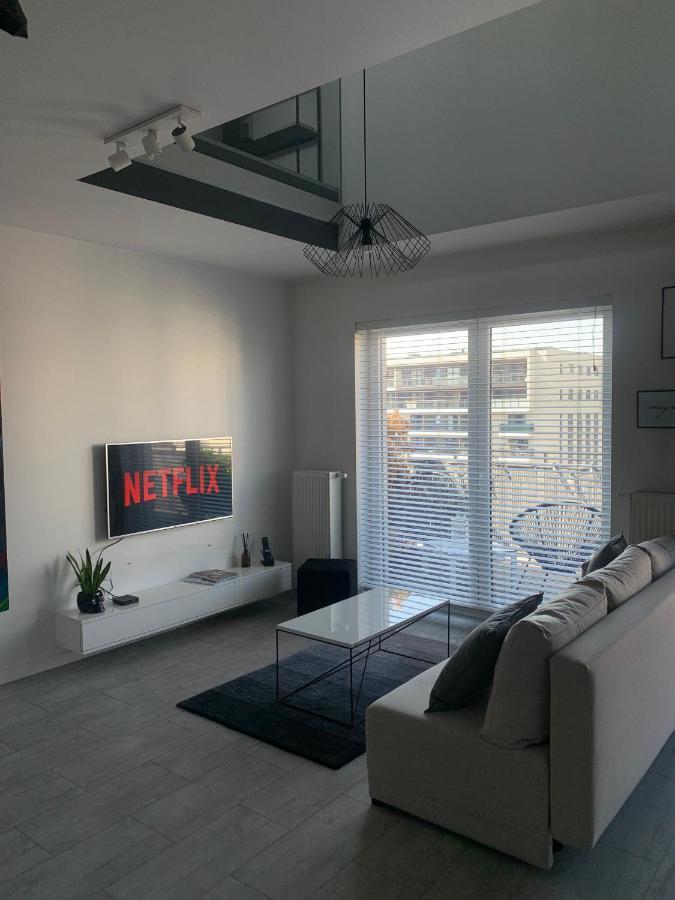 Ekskluzywny Penthouse Z Ogrodem W Centrum Lodzi Zewnętrze zdjęcie