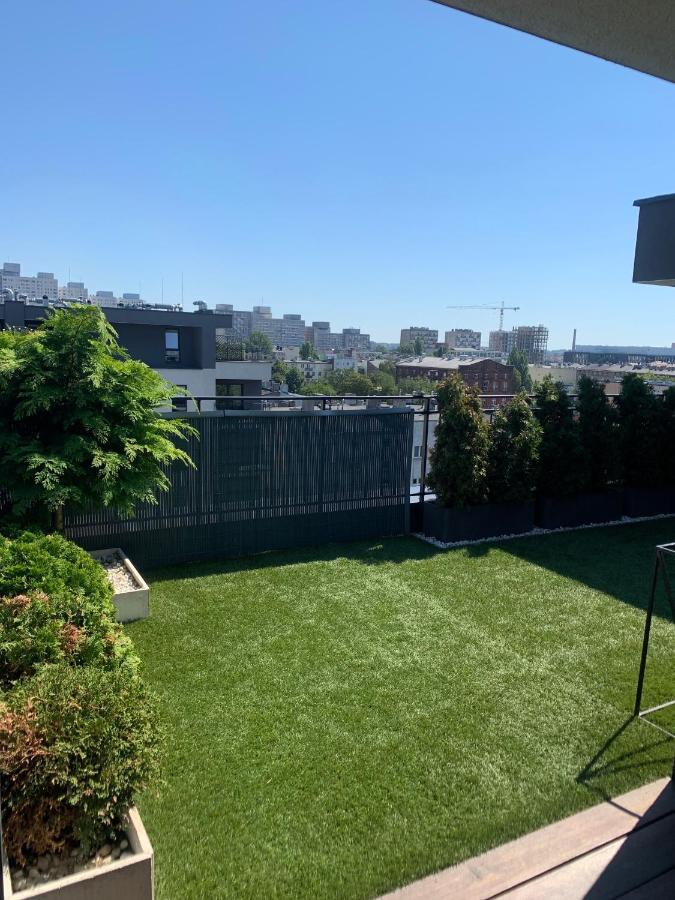 Ekskluzywny Penthouse Z Ogrodem W Centrum Lodzi Zewnętrze zdjęcie