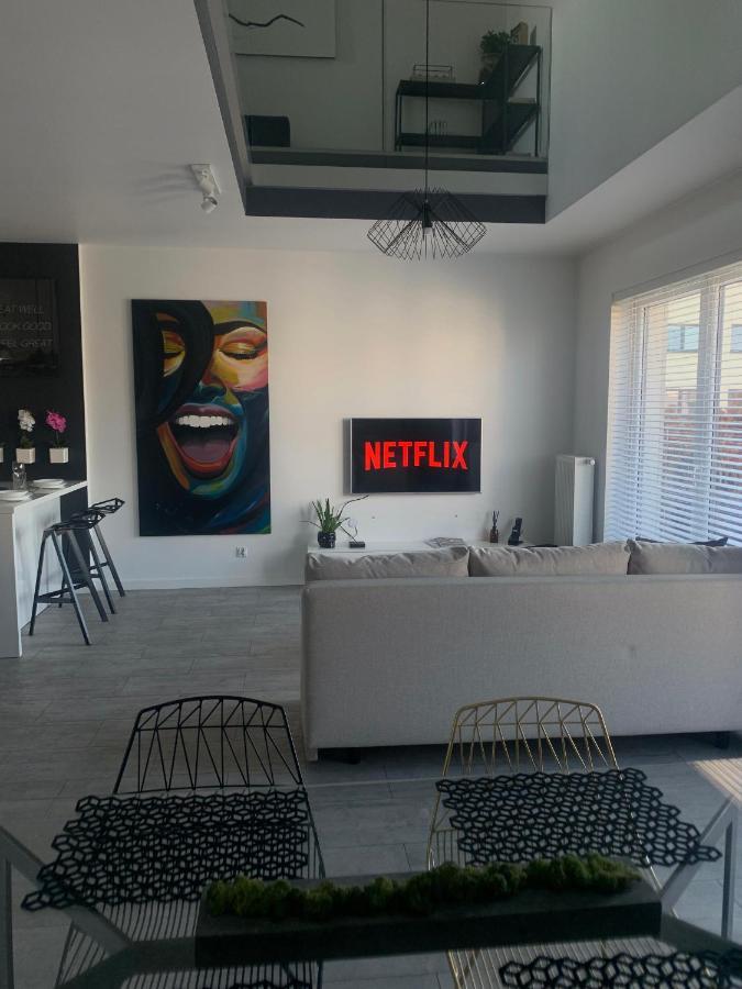 Ekskluzywny Penthouse Z Ogrodem W Centrum Lodzi Zewnętrze zdjęcie